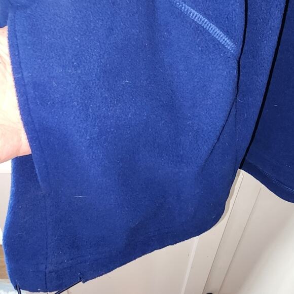 Roundy Ridge Mens Blue 1/4 Zip Pullover Fleece Shacket Plus Size XXL - Picture 5 of 6